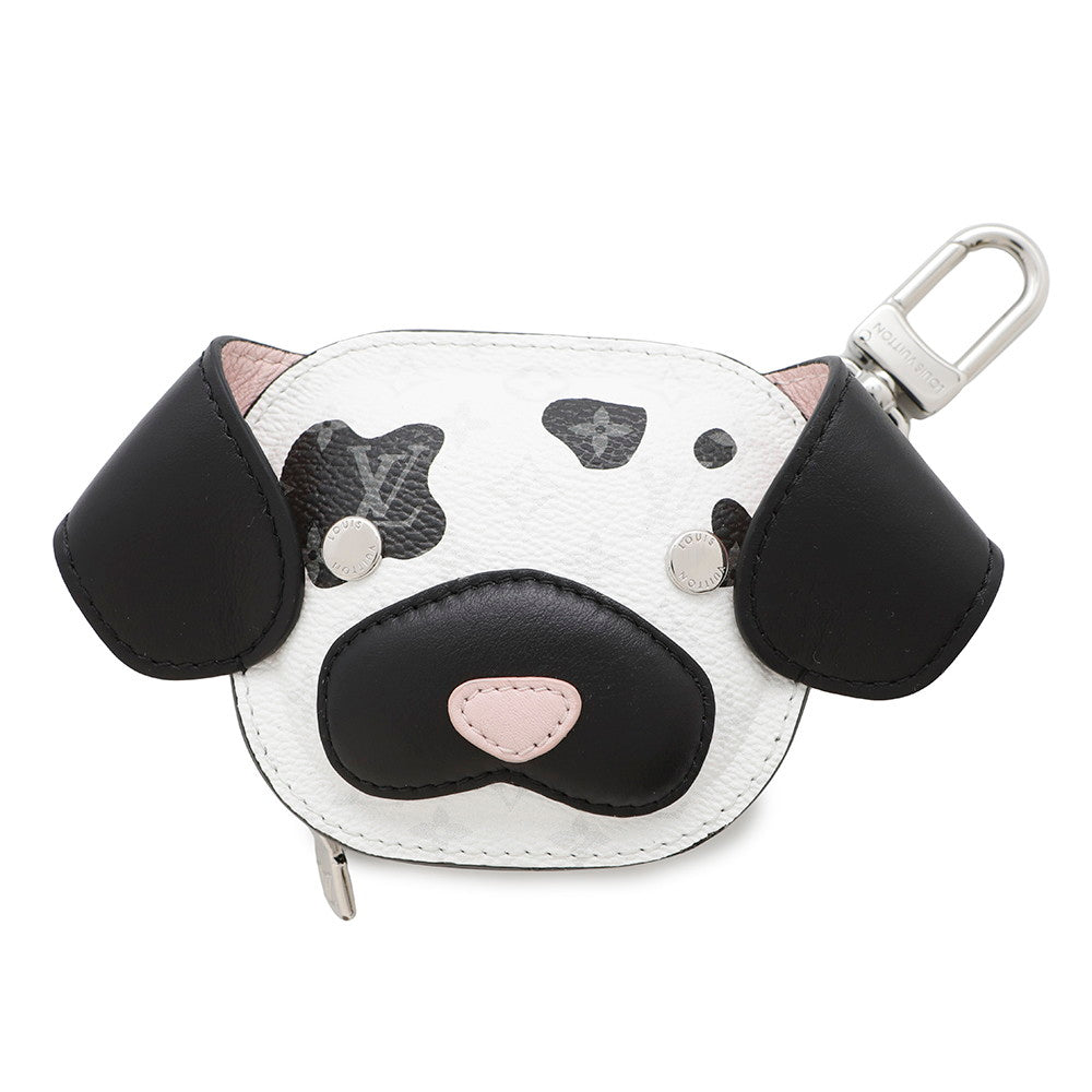 LOUIS VUITTON Bag Charm・LV Dog Noir/White/PinkM02273 Monogram