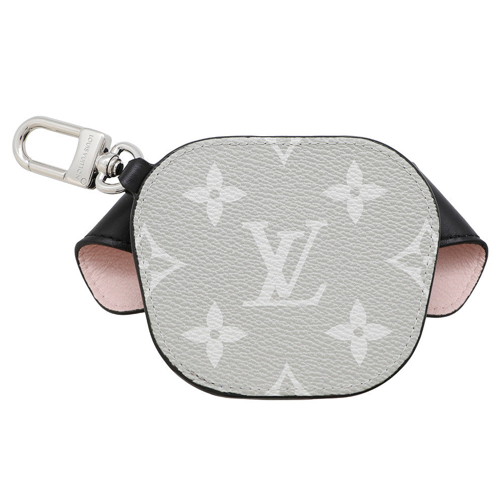 LOUIS VUITTON Bag Charm・LV Dog Noir/White/PinkM02273 Monogram