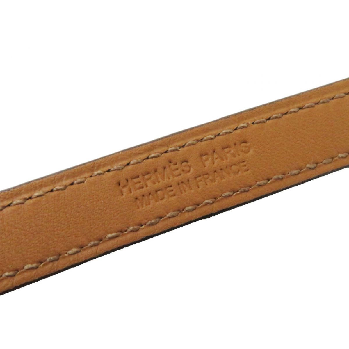 HERMES bracelet Main: Vaux Swift Rose Azare x Gold Metal Women S  d