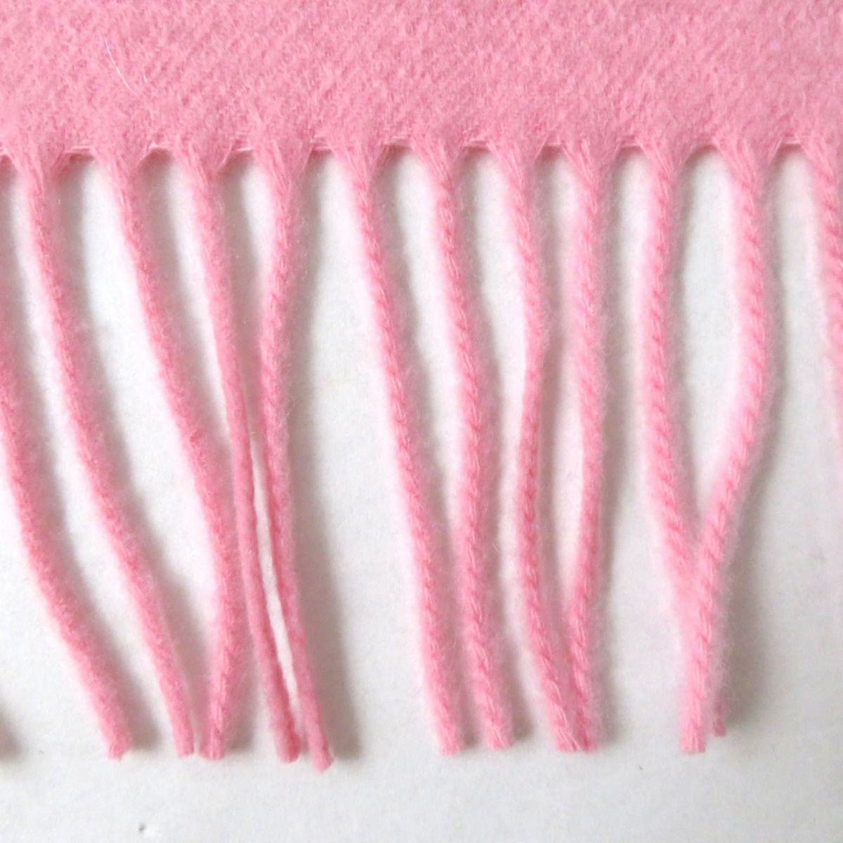 HERMES Stall Main: 100% cashmere Baby pink Women  d