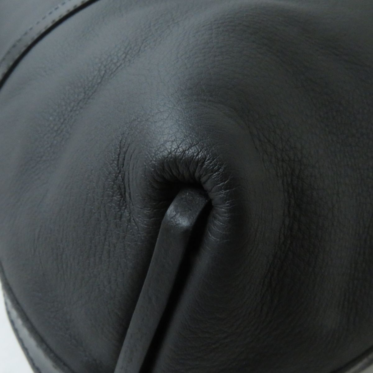 HERMES Tote Bag Main: Taurillon Clemence Cristobal, Part: Mouton black Women  d
