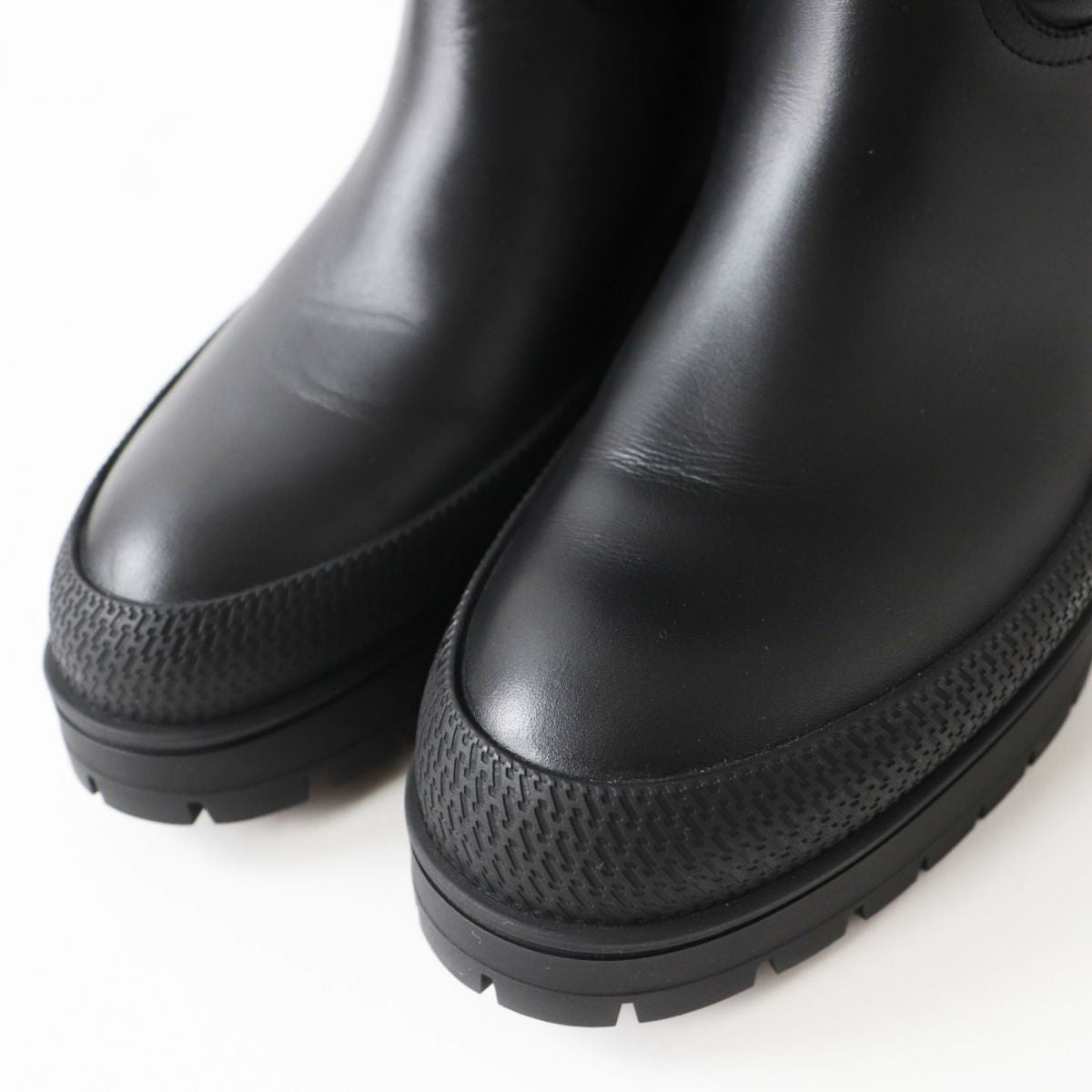 HERMES boots Main: Leather black Women 36  d