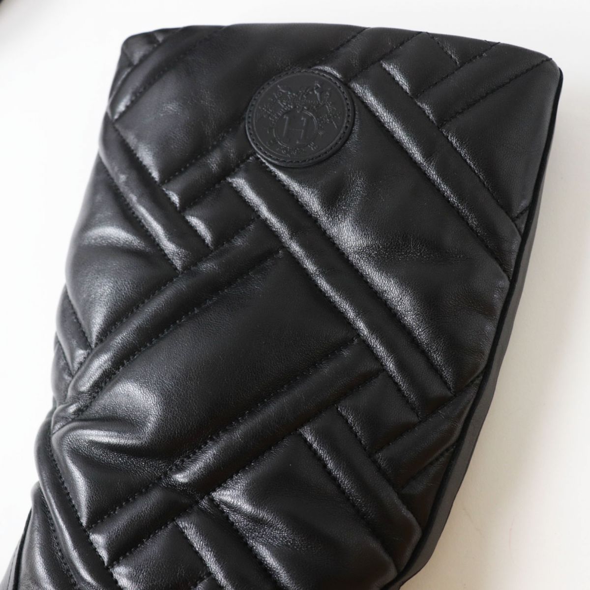 HERMES boots Main: Leather black Women 36  d