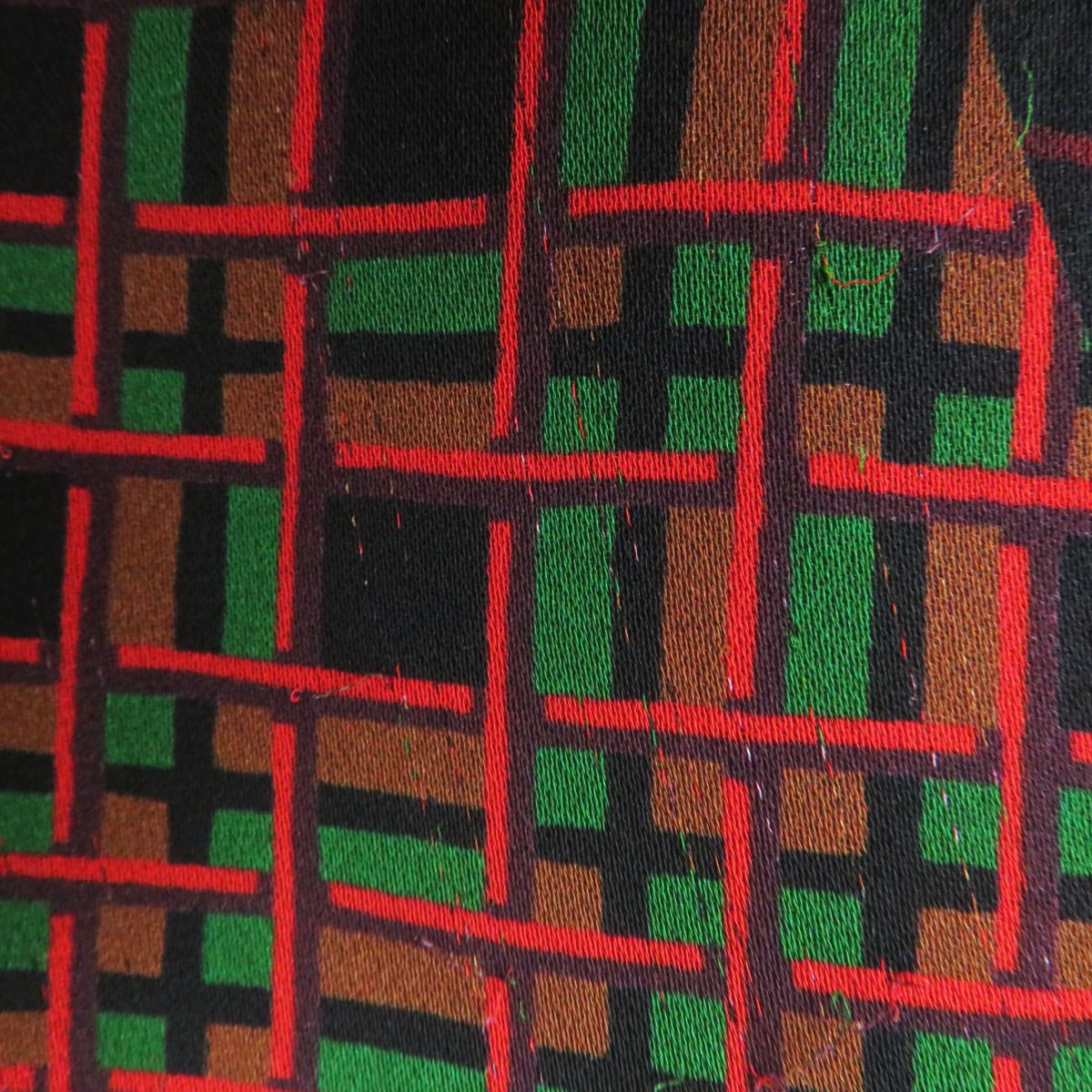HERMES blo  silk Multi<br>Total pattern print 38