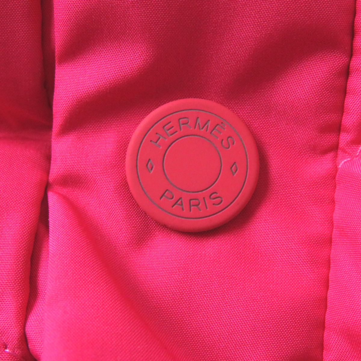 HERMES Best Main: 100% polyester, part: 82% virgin wool, part: 14% polyamide (nylon), part: 4% elastane (polyurethane), part: 57% rayon, 43% polyester Fusha pink<br>La Promenade du Matin/Morning Walk Women 36  d
