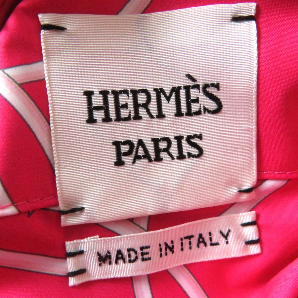 HERMES Best Main: 100% polyester, part: 82% virgin wool, part: 14% polyamide (nylon), part: 4% elastane (polyurethane), part: 57% rayon, 43% polyester Fusha pink<br>La Promenade du Matin/Morning Walk Women 36  d
