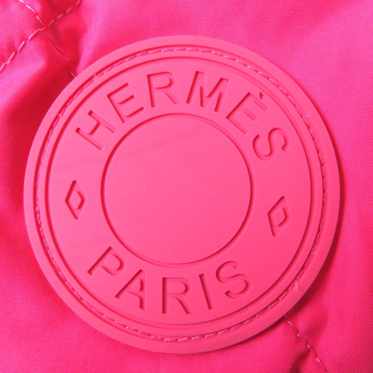 HERMES Best Main: 100% polyester, part: 82% virgin wool, part: 14% polyamide (nylon), part: 4% elastane (polyurethane), part: 57% rayon, 43% polyester Fusha pink<br>La Promenade du Matin/Morning Walk Women 36  d