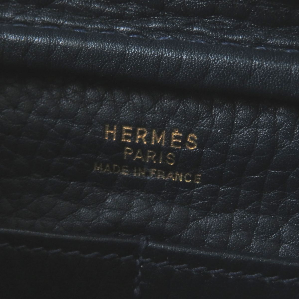 HERMES Shoulder Bag Fjord Navy Women  d