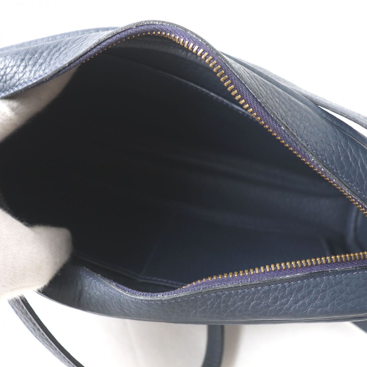 HERMES Shoulder Bag Fjord Navy Women  d