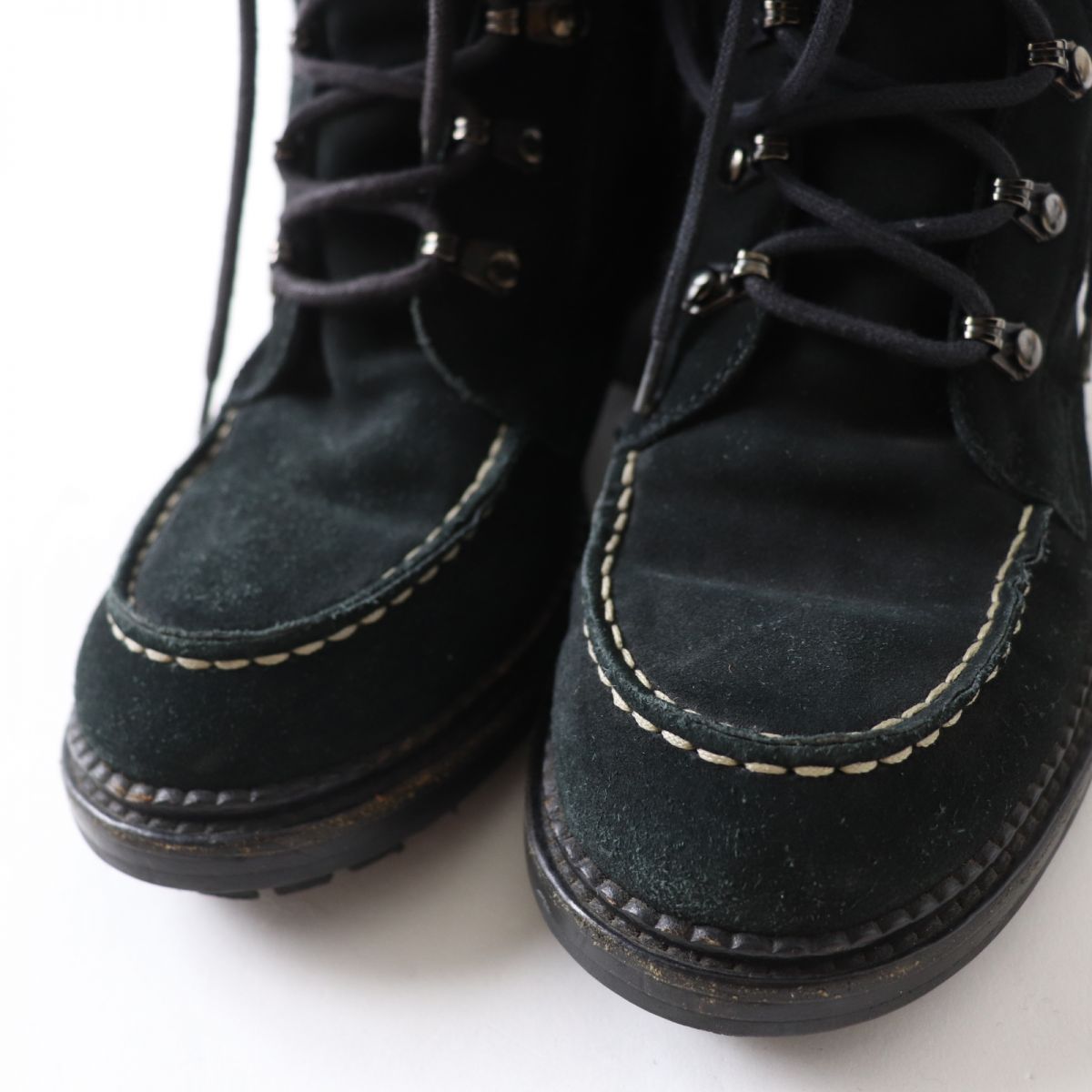 Chanel Suede Leather Boots
