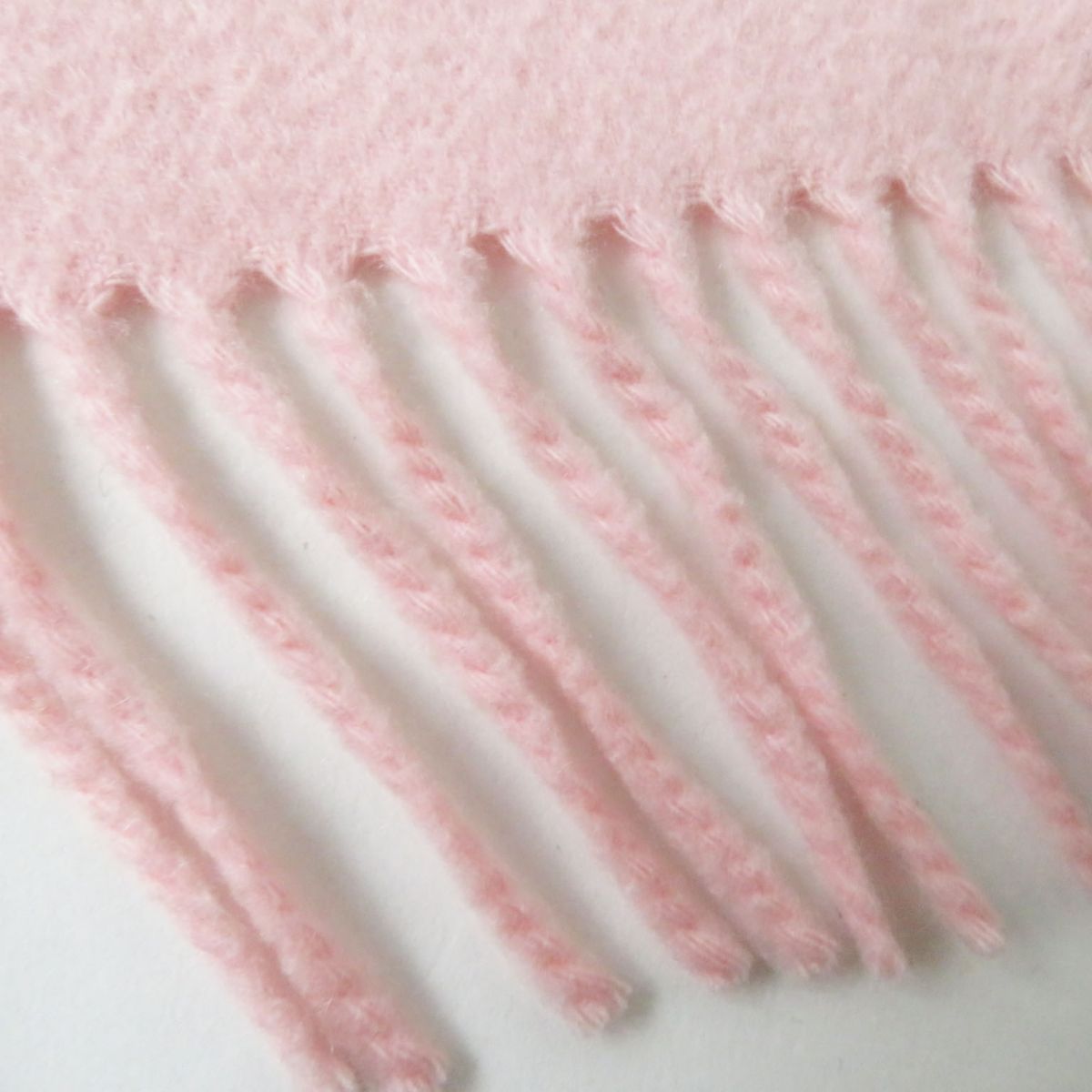 HERMES Stall Main: 100% cashmere Baby pink Women  d