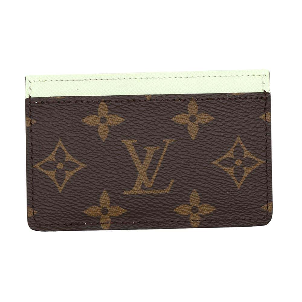 LOUIS VUITTON LV × TM Card Case Porto Carte Simple Sakura BrownM13429 Monogram