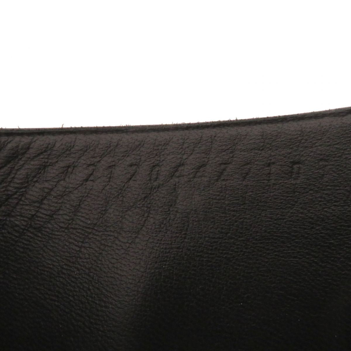 HERMES boots Main: Leather black Women 35.5  d