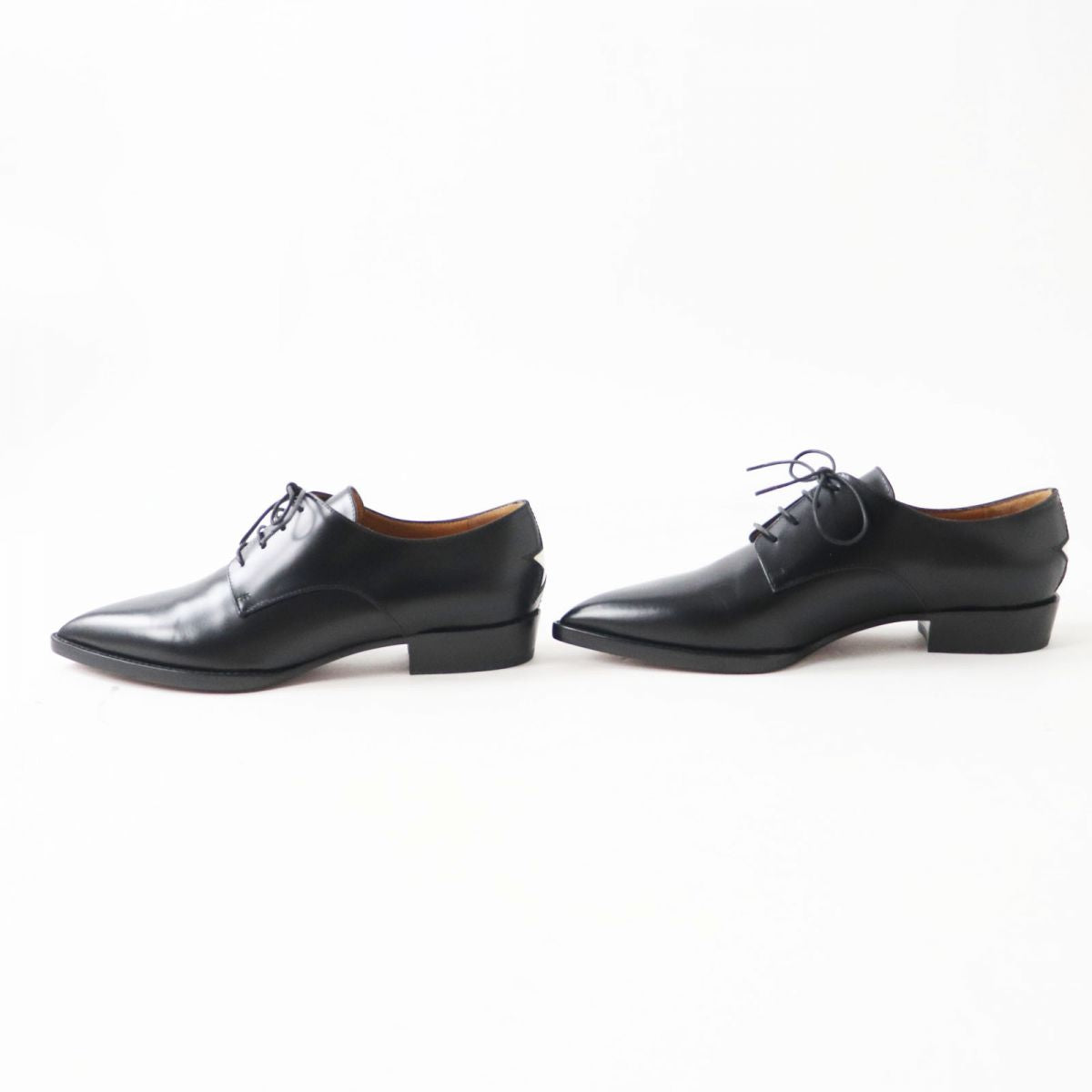 Christian Dior Leather shoes KDL022 Main: Matte calfskin black Derby shoes Women 36 D