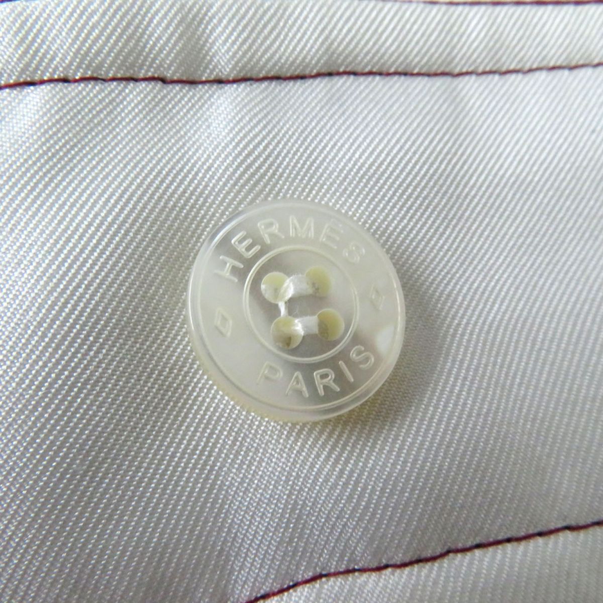 HERMES skirt Main: 100% silk Multi Women 38  d
