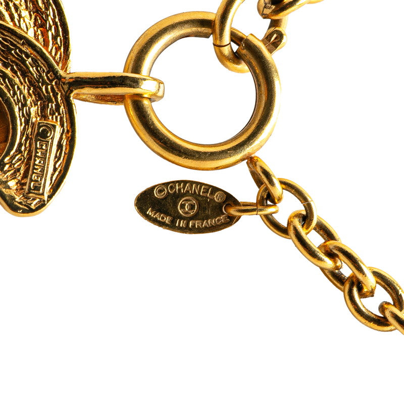 Chanel Matelasse Coco Mark Necklace