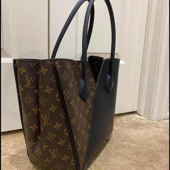 Top Quality Kimono Tote Bag 25cm Monogram Canvas Spring/Summer Collection M41856, Noir