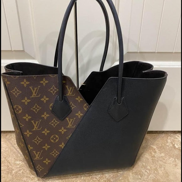 Top Quality Kimono Tote Bag 25cm Monogram Canvas Spring/Summer Collection M41856, Noir
