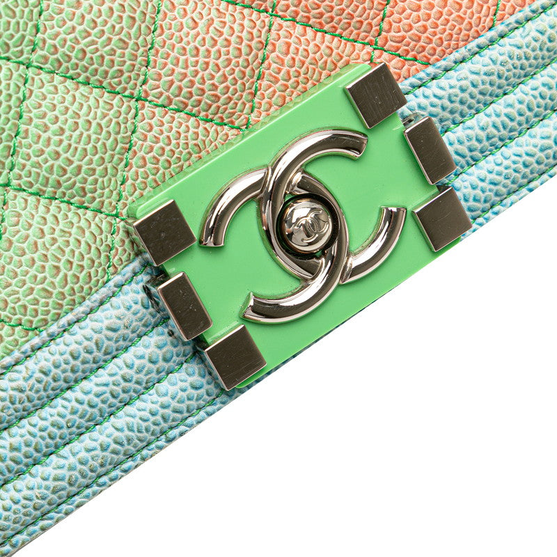 Chanel Boy Chanel Caviar Shoulder Bag