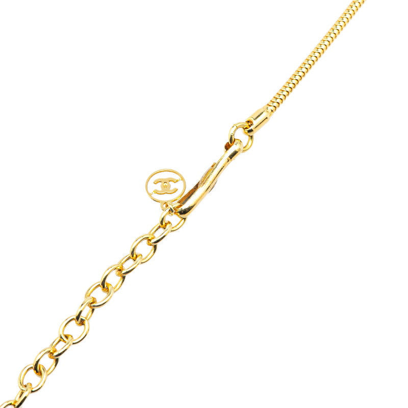 Chanel Coco Mark Ball Studs Necklace