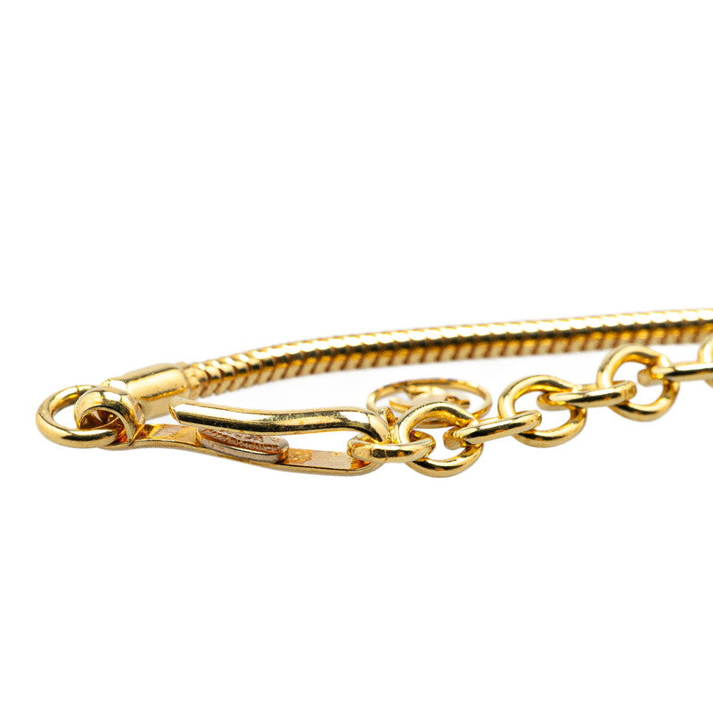 Chanel Coco Mark Ball Studs Necklace