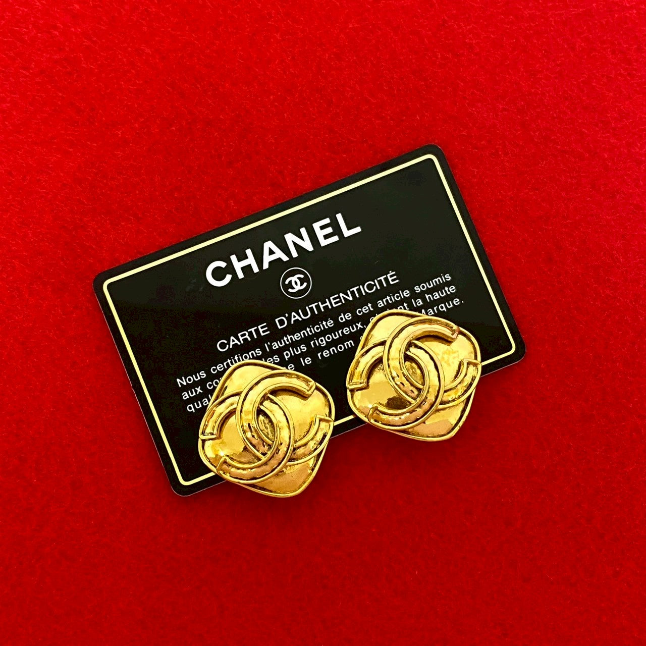 Chanel Coco Mark Earrings