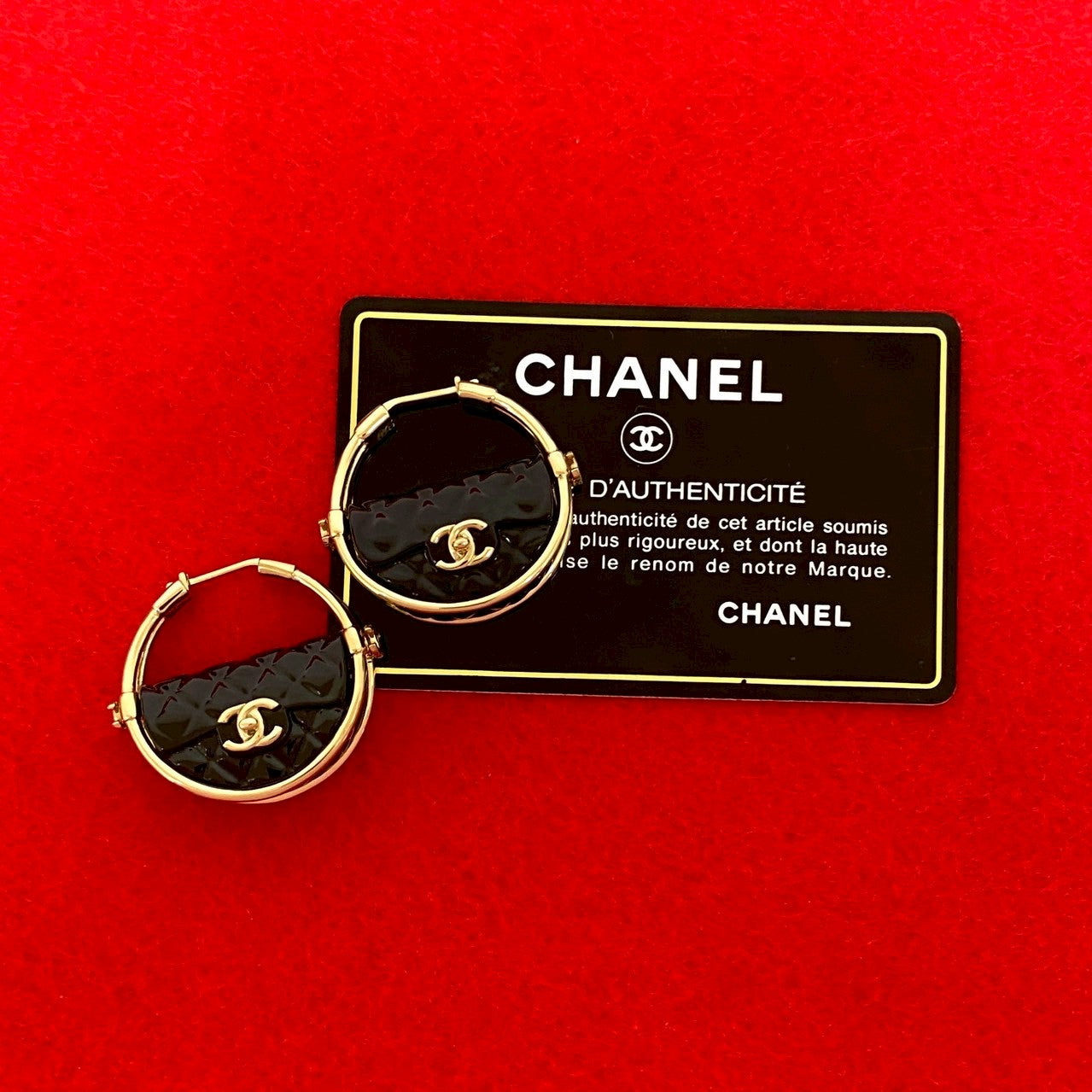 Chanel Coco Mark Earrings