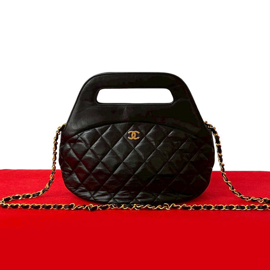 Chanel Matelassé Lambskin 2way Bag
