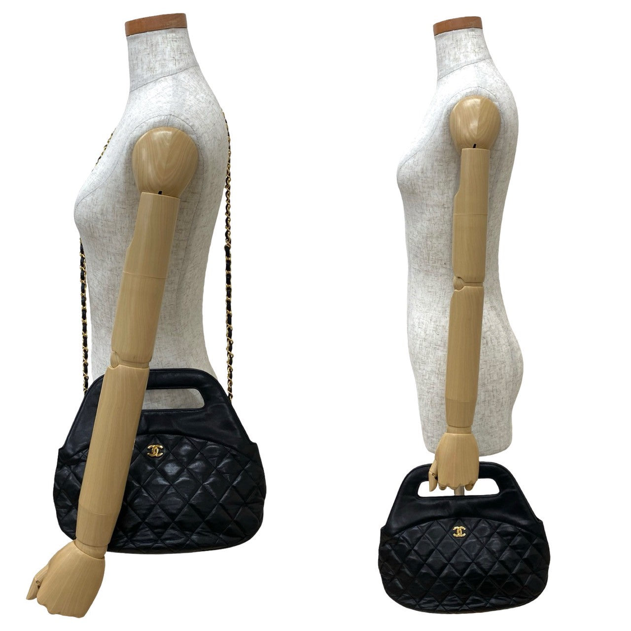 Chanel Matelassé Lambskin 2way Bag