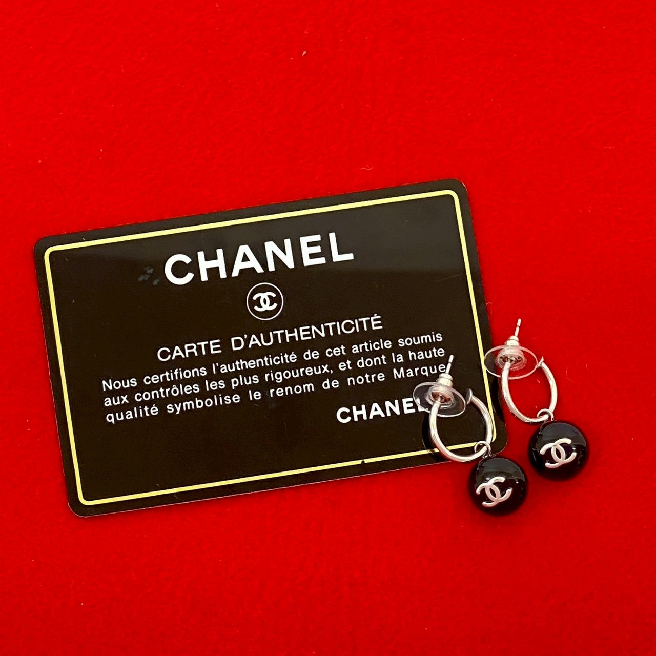 Chanel Coco Mark Earrings