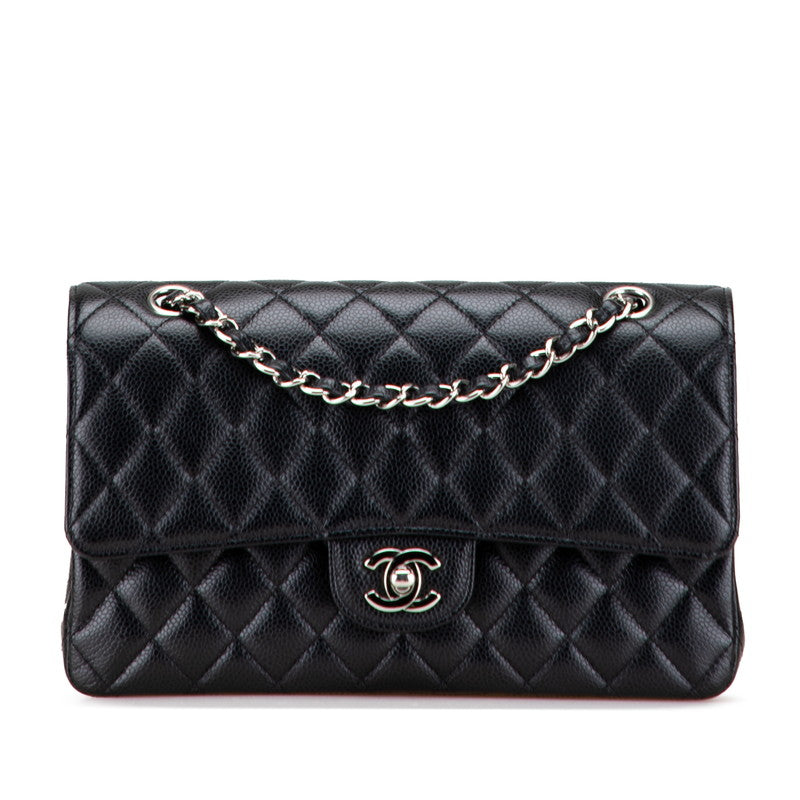 Chanel Coco Mark Matelasse Caviar 2way Shoulder Bag