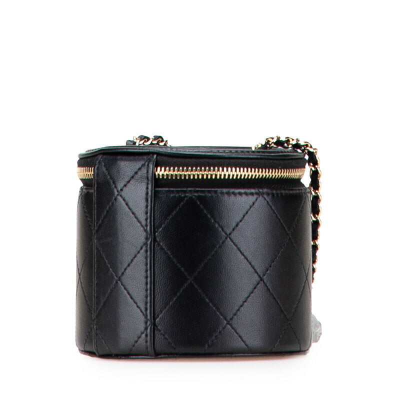 Chanel Coco Mark Matelassé Lambskin 2way Shoulder Bag