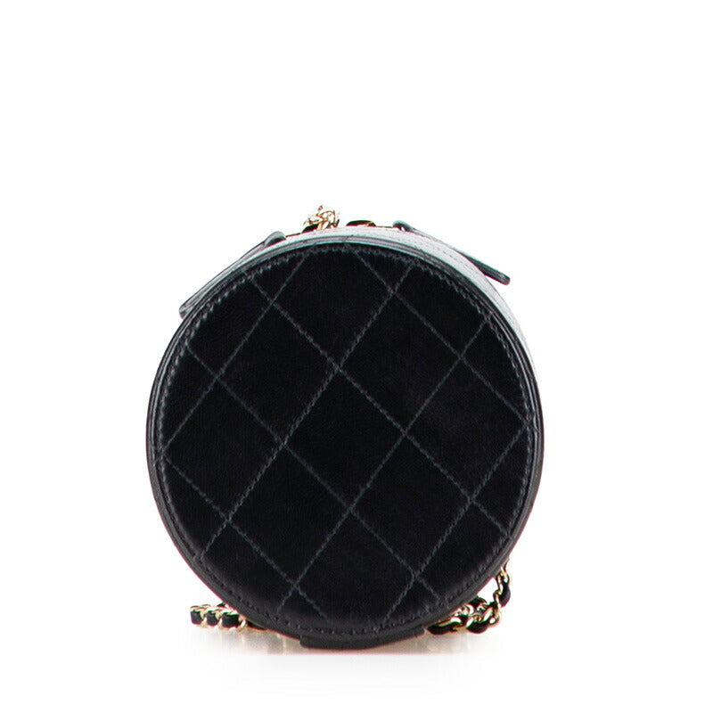 Chanel Coco Mark Matelassé Lambskin 2way Shoulder Bag