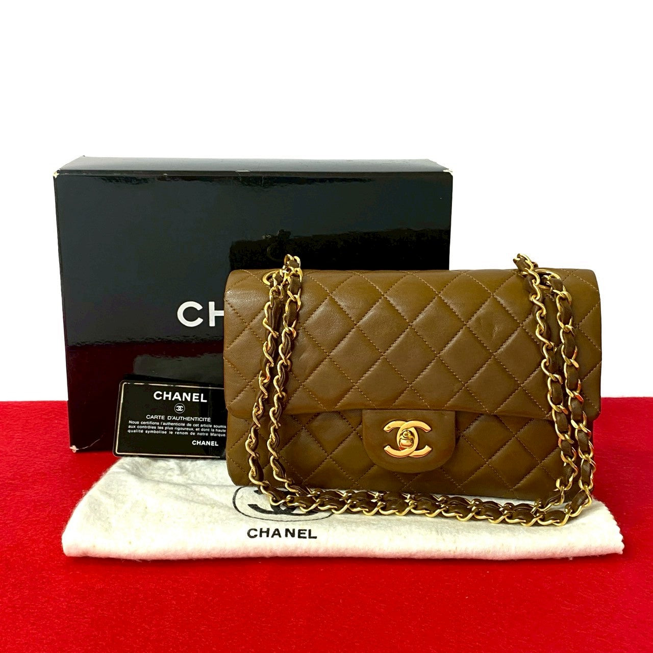 Chanel Matelassé Lambskin Shoulder Bag