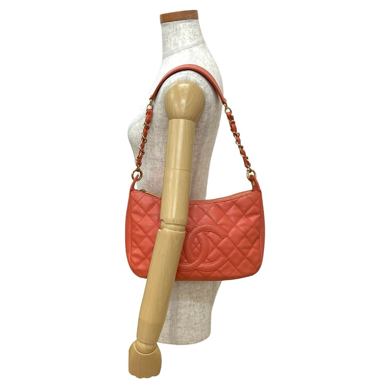 Chanel Matelassé Caviar Skin Shoulder Bag