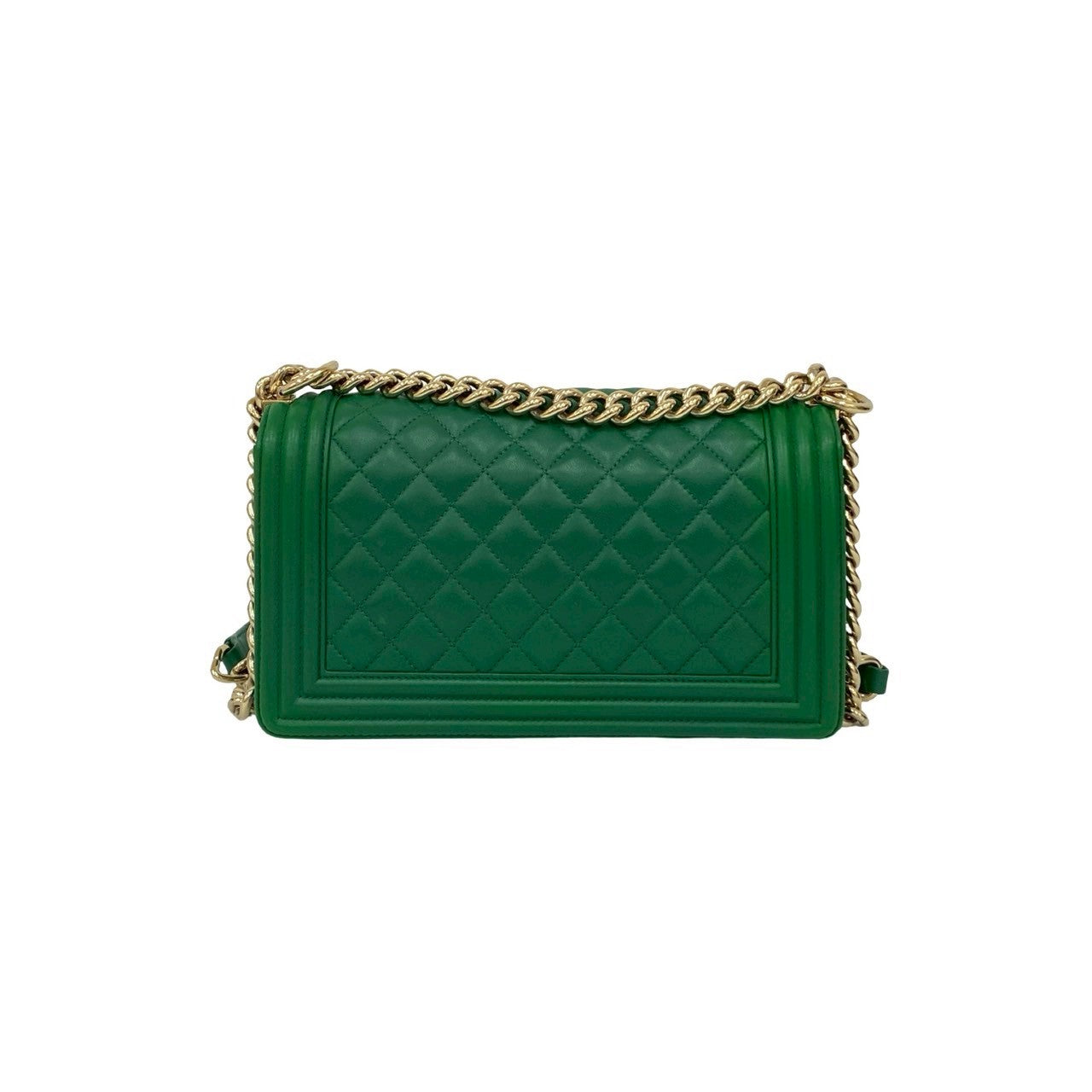 Chanel Boy Chanel Lambskin Shoulder Bag