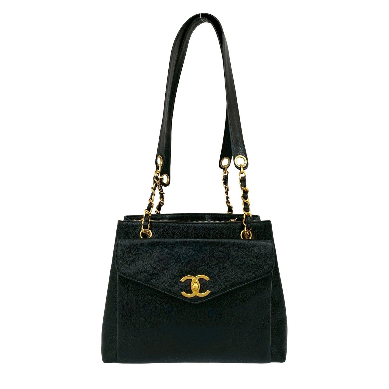 Chanel Caviar Leather 2way Bag
