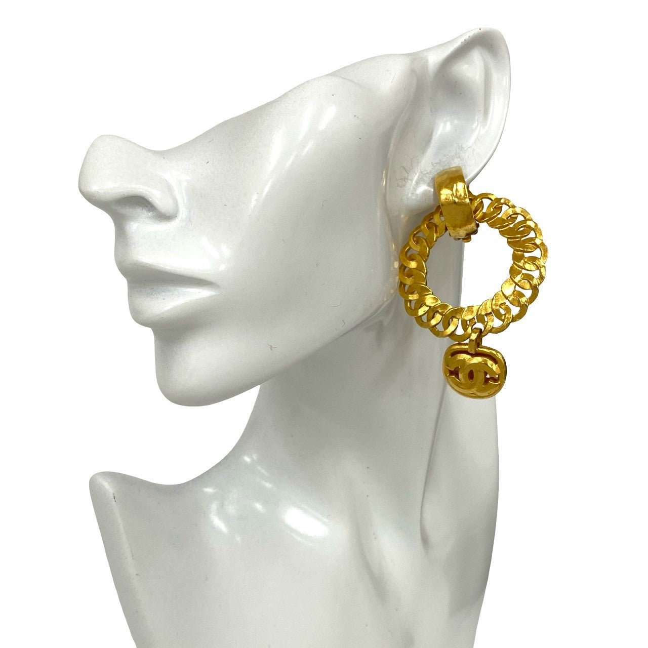 Chanel Coco Mark Earrings Accessory