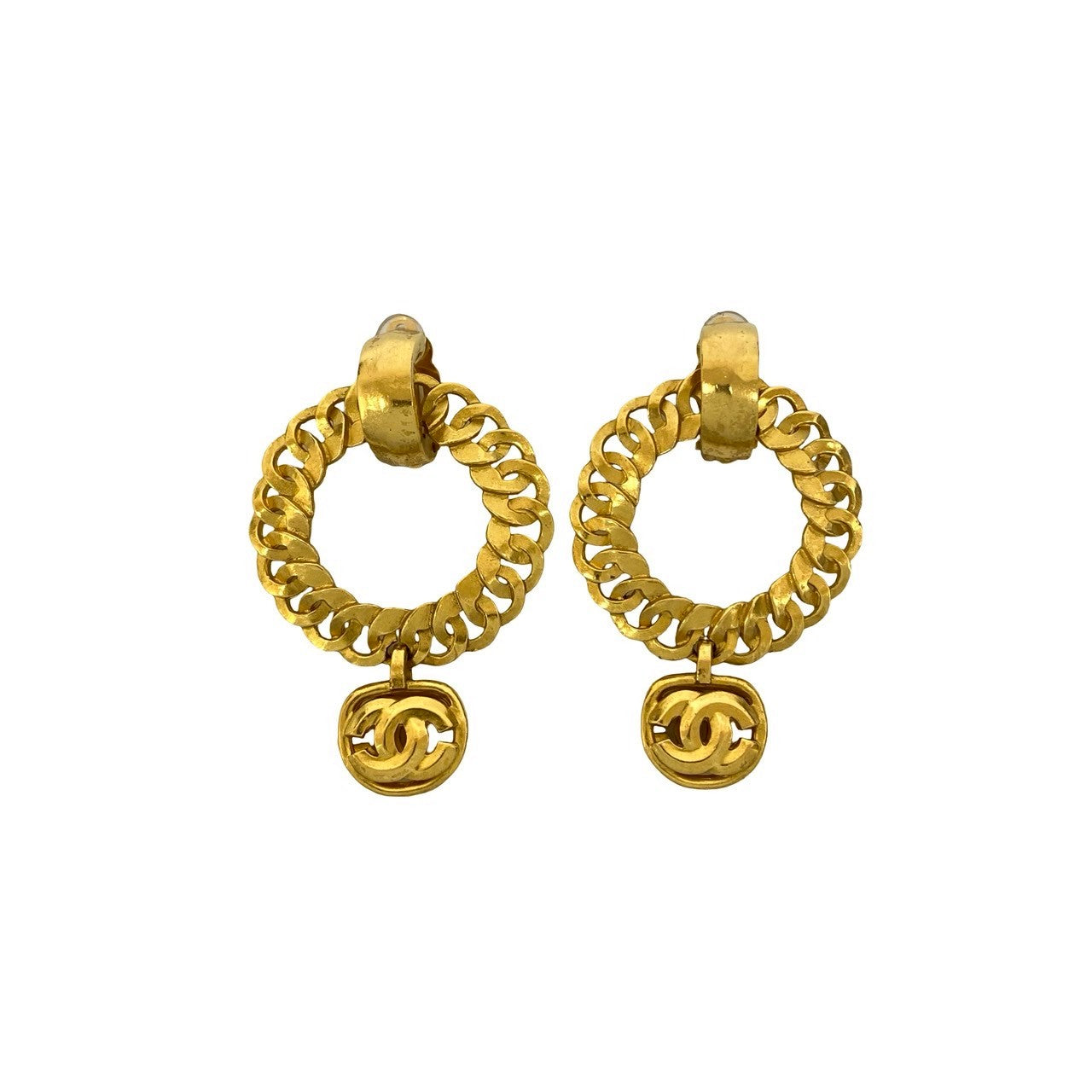 Chanel Coco Mark Earrings Accessory