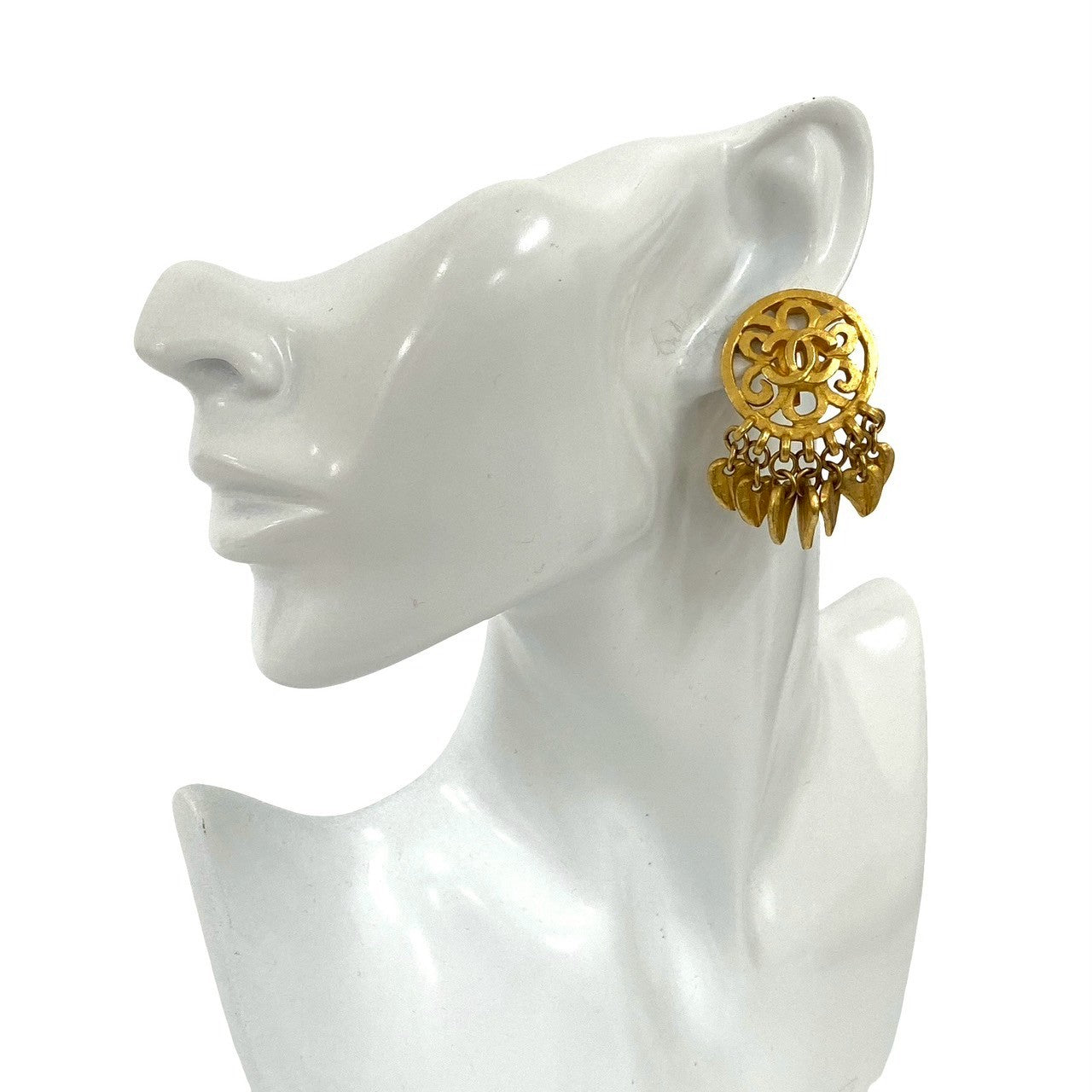 Chanel Coco Mark Earrings Accessory