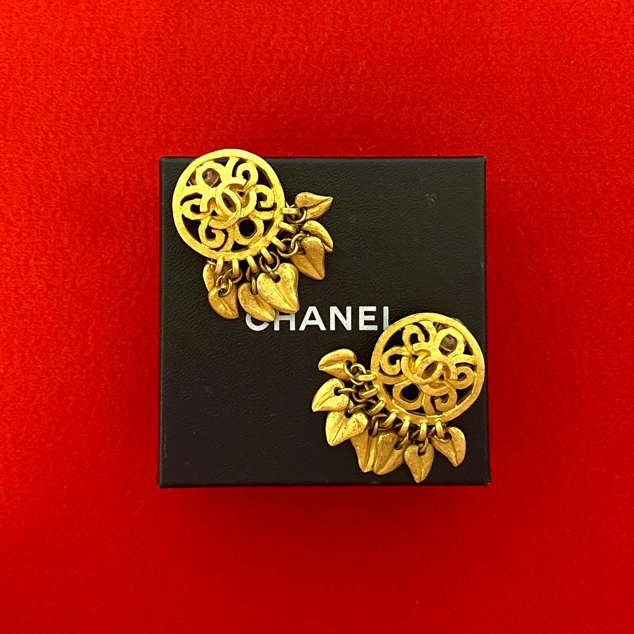 Chanel Coco Mark Earrings Accessory