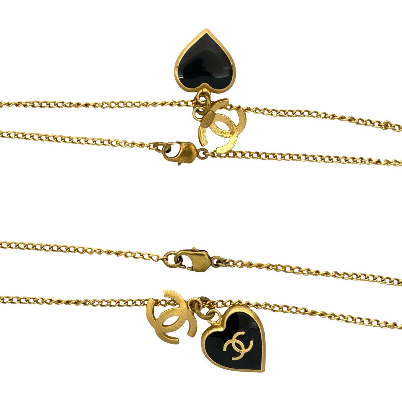 Chanel Coco Mark Heart Necklace