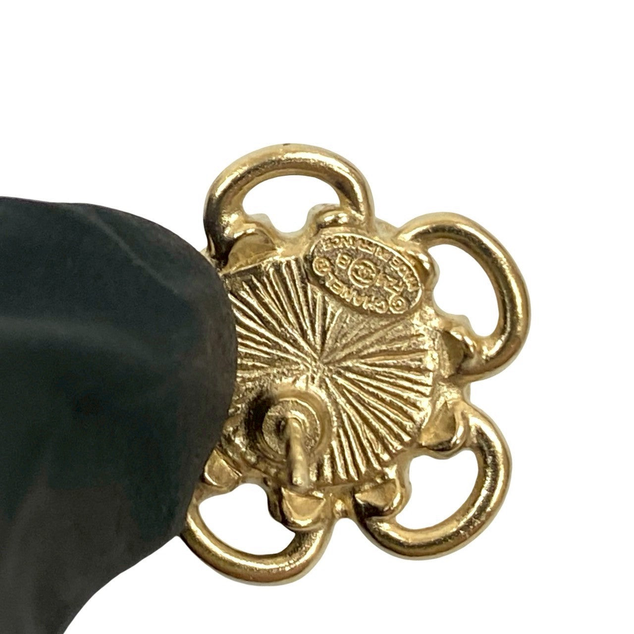 Chanel Coco Mark Flower Earrings