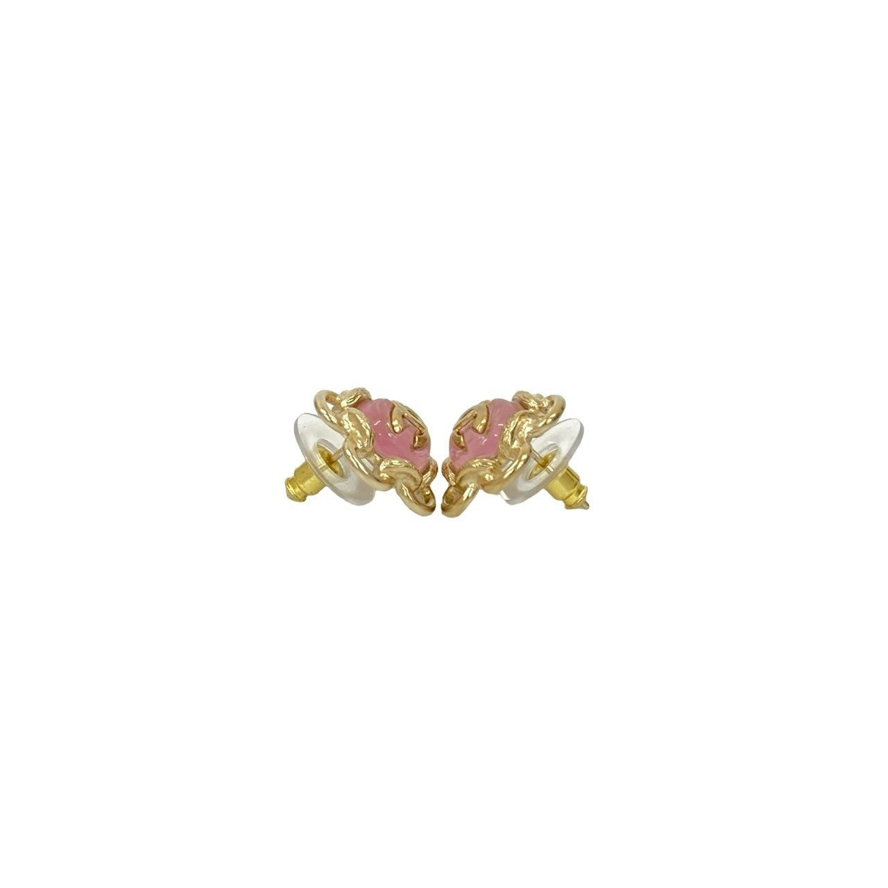 Chanel Coco Mark Flower Earrings