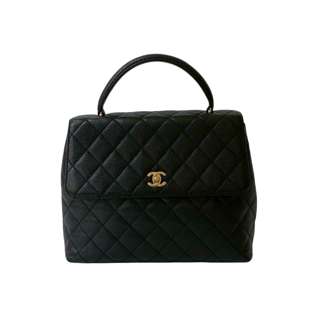 Chanel Matelasse Caviar Leather Handbag