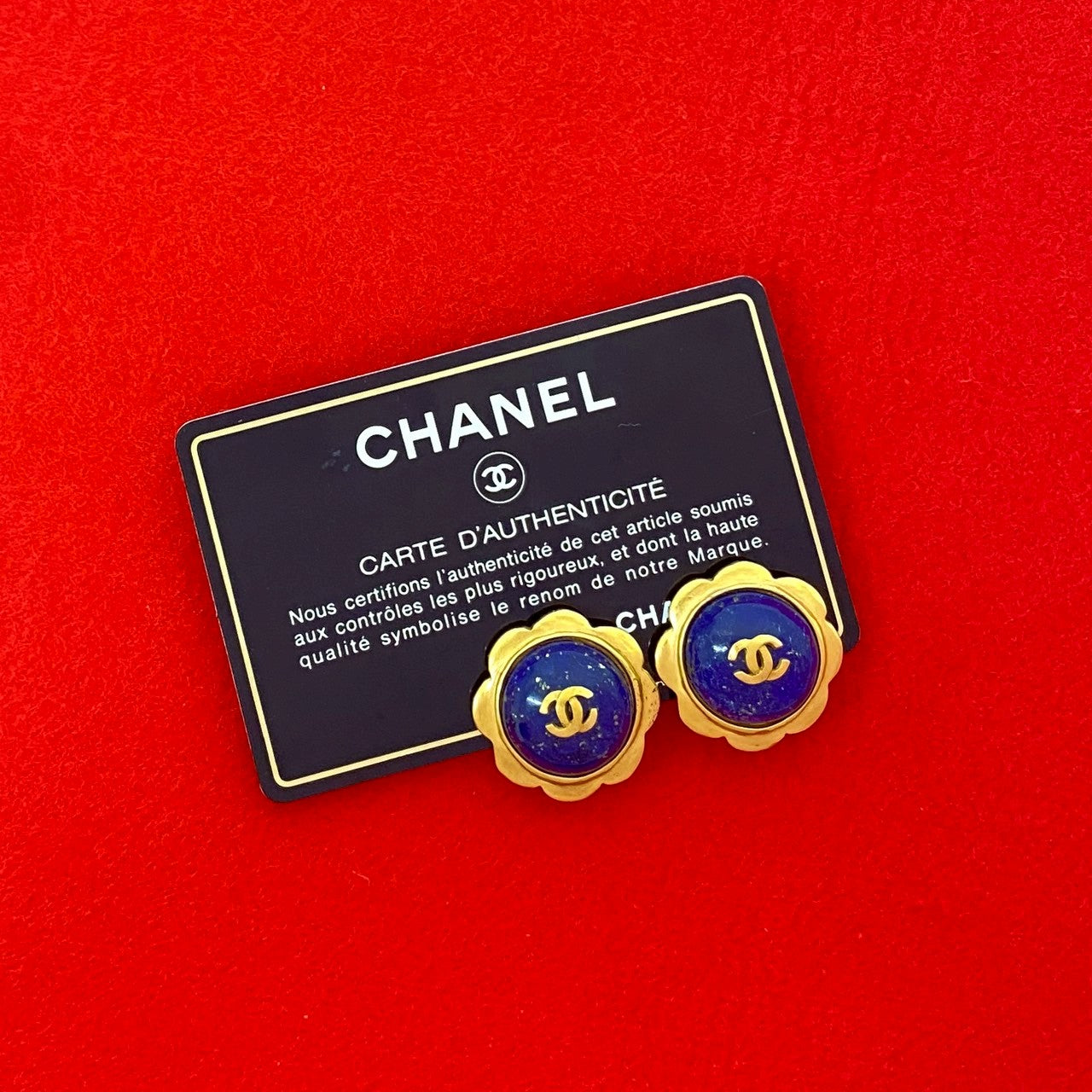 Chanel Coco Mark Earrings