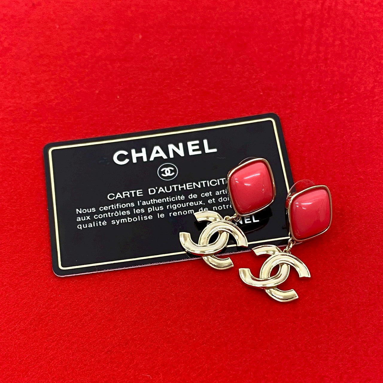 Chanel Coco Mark Earrings