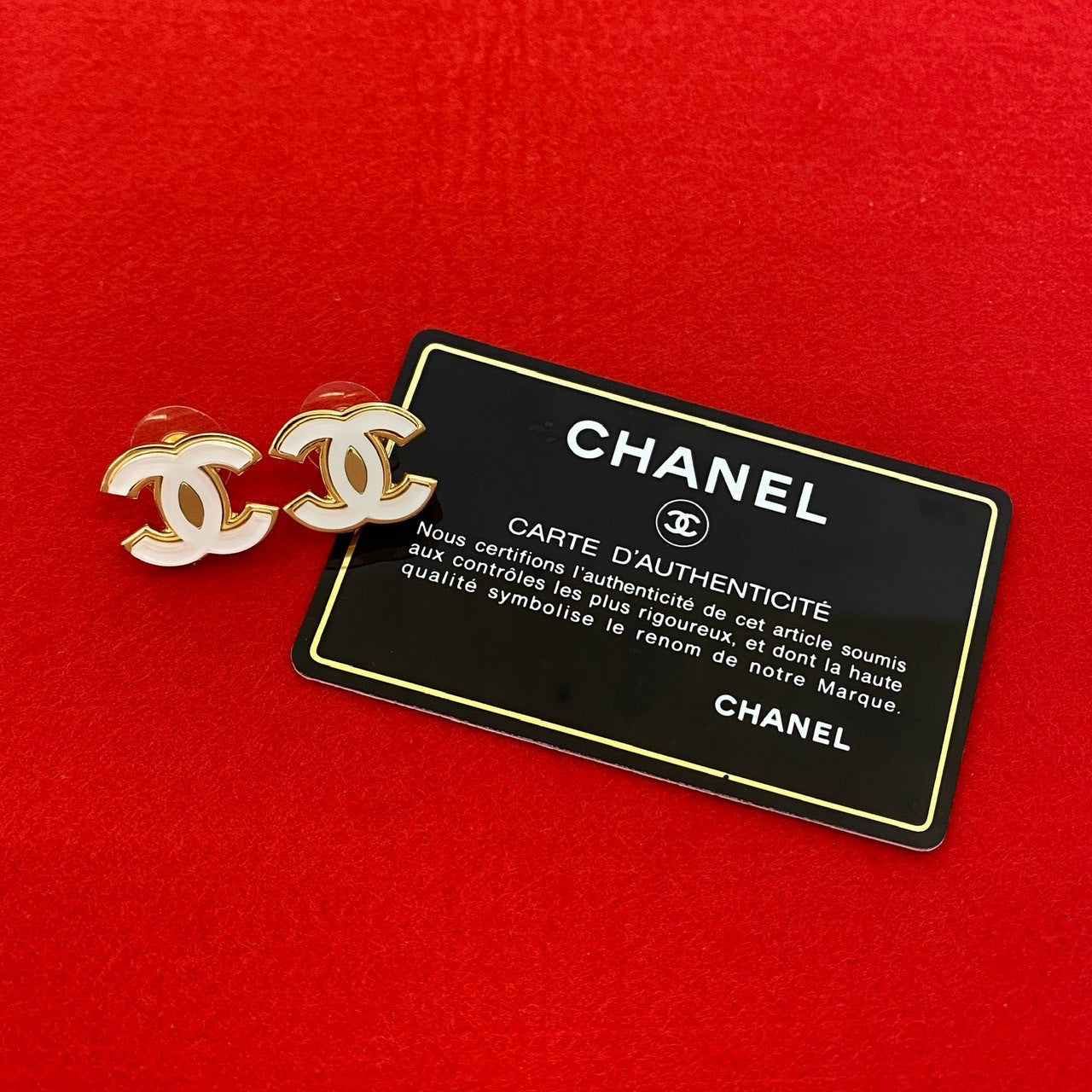 Chanel Coco Mark Earrings