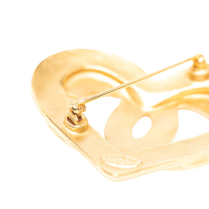 Chanel Coco Mark Heart Brooch