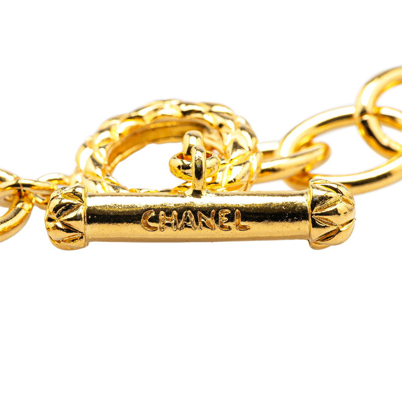 Chanel Large Coco Heart Necklace